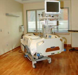 Overdose Emergency hospital bed