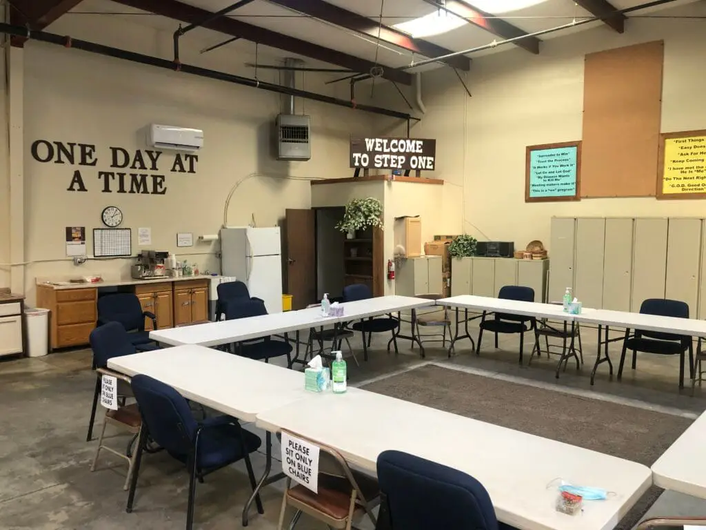 12 step meeting room
