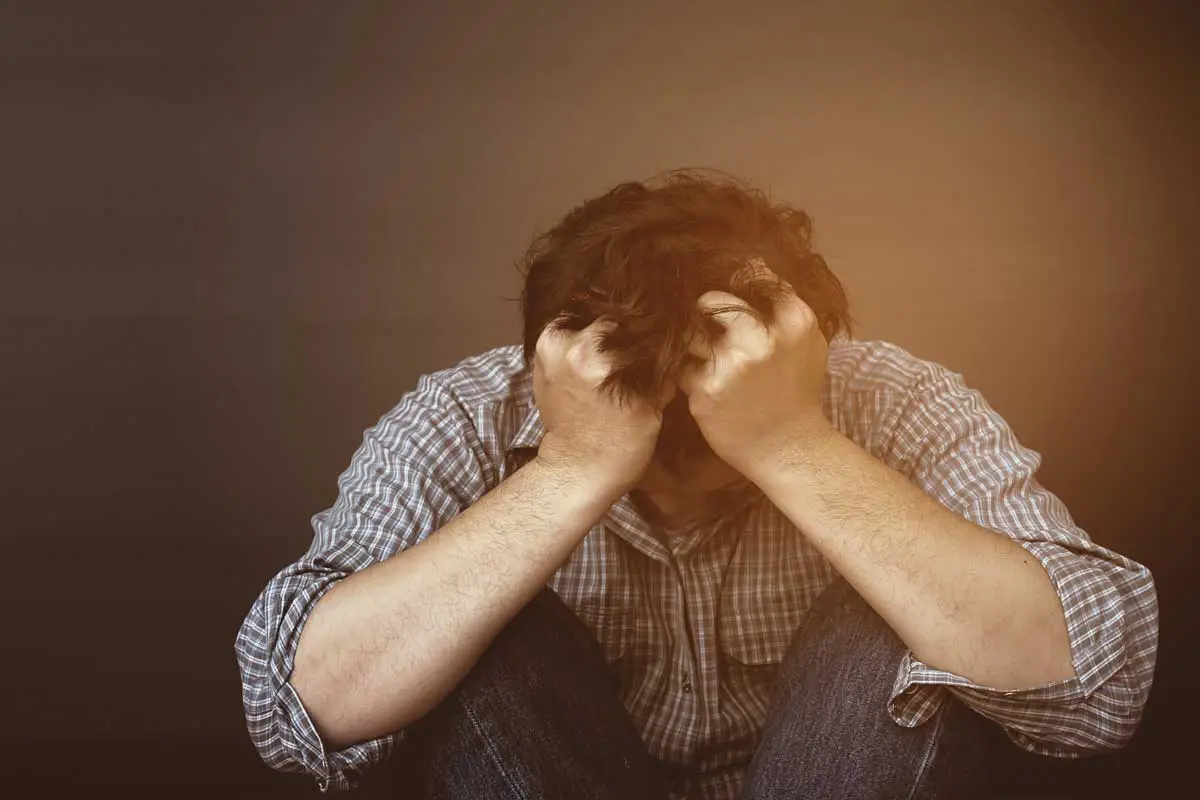 person with mental health problems